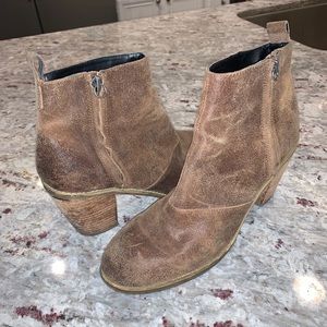 Leather Brown Dolce Vita Ankle Boots